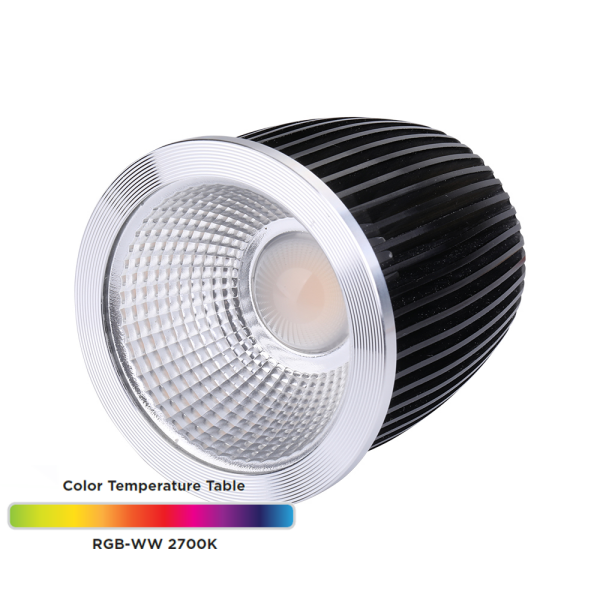 LEDlumi LL52410 24V LED Spot Reflektoreinsatz RGB-WW MR16 10W