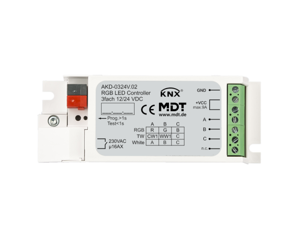 MDT AKD-0324V.02 LED Controller 3-Kanal 3/6A, RGB