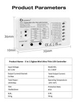 Gledopto GL-C-002P 3A/CH ZigBee Pro Ultra Dünner Mini 5-IN-1 LED Controller - LEDLumi Shop