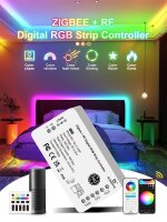 Gledopto GL-C-103P ZigBee Pro Digital RGB LED-Strip-Controller, DC 5-24V, 10A - LEDLumi Shop